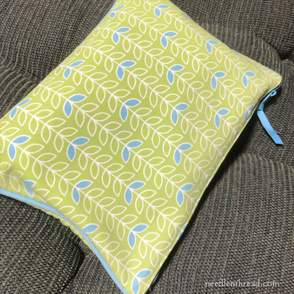 Pouches and cases used for embroidery travel kits