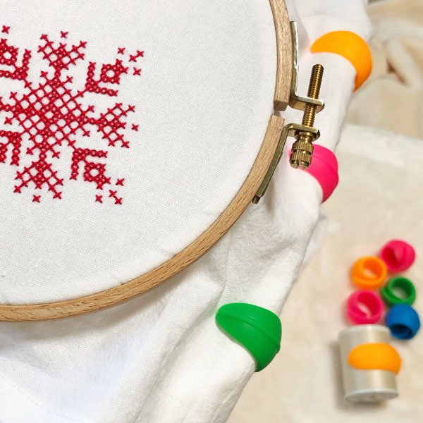 Embroidery Hoops, Excess Fabric, & Huggers! –