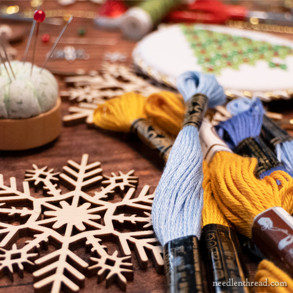 Tying up a Stitcher's Christmas, 2019