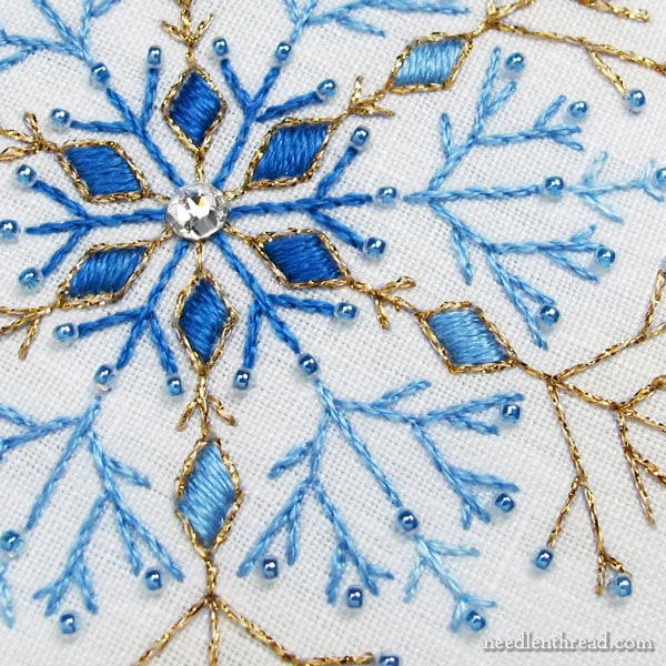 Snowflakes for Hand Embroidery