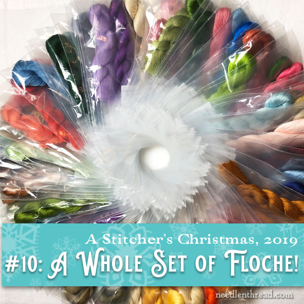 Stitcher's Christmas: Set of Floche embroidery thread