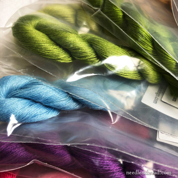 Stitcher's Christmas: Set of Floche embroidery thread