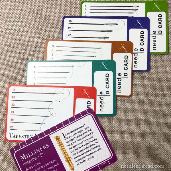 John James multi-pack of embroidery needles