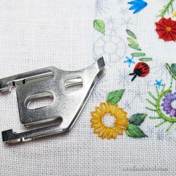 Pinzette tweezers for hand embroidery