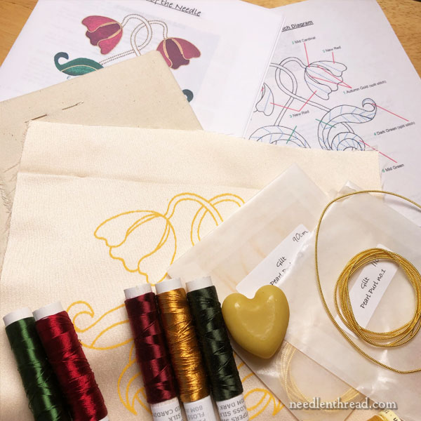 Embroidery Kits by Liz Tapper - The Art of the Needle
