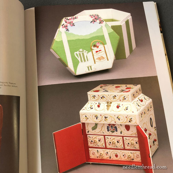RSN Embroidered Boxes by Heather Lewis