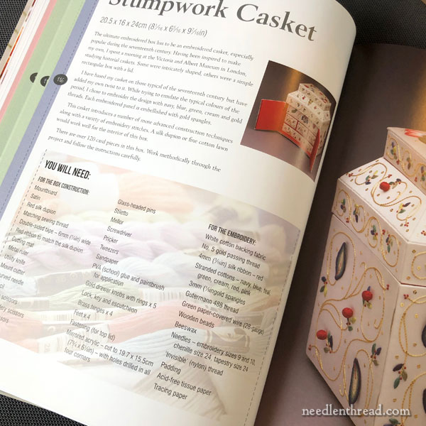 RSN Embroidered Boxes by Heather Lewis