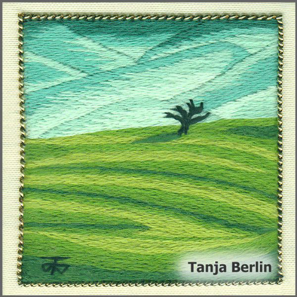 Tanja Berlin Miniature Needlepainting Landscape