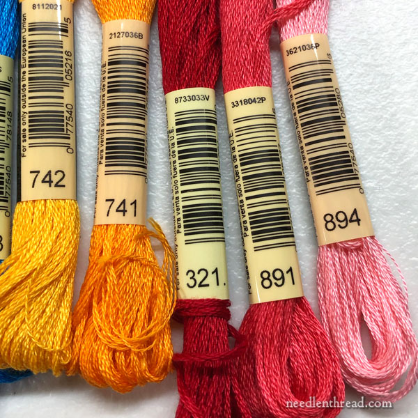 Pick What You Like: Color Choices for Embroidery