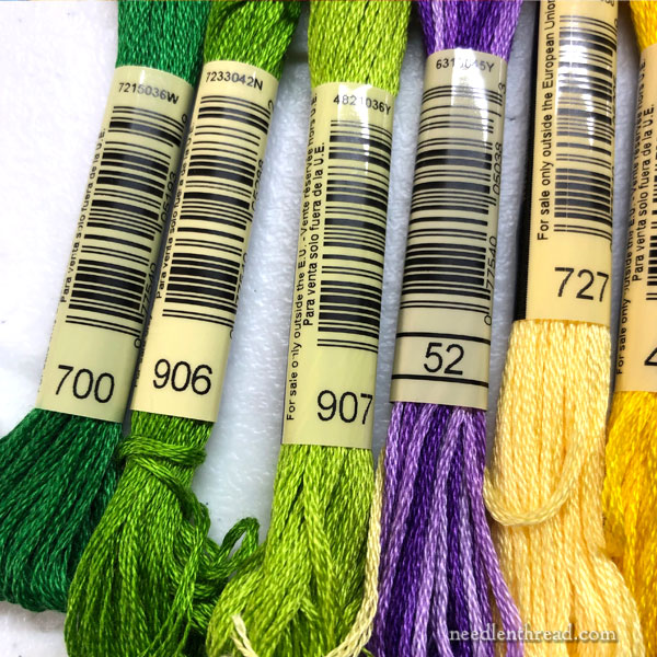 Pick What You Like: Color Choices for Embroidery