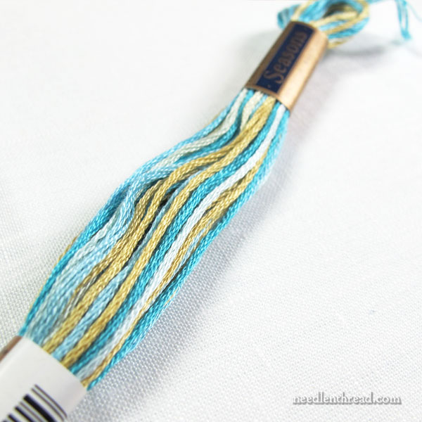 Cosmo embroidery floss - variegated Seasons