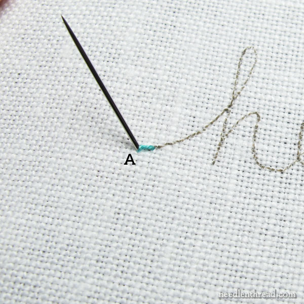 Quaker Stitch embroidery tutorial