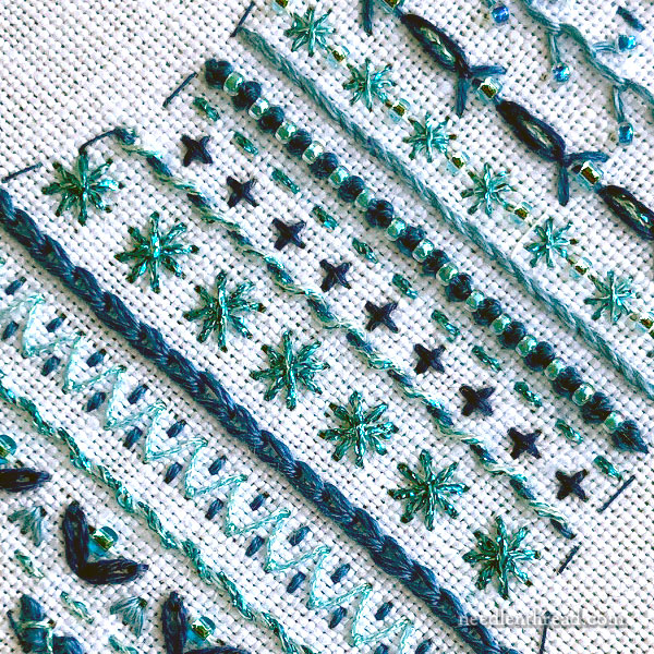 Embroidery Samplers - small samples