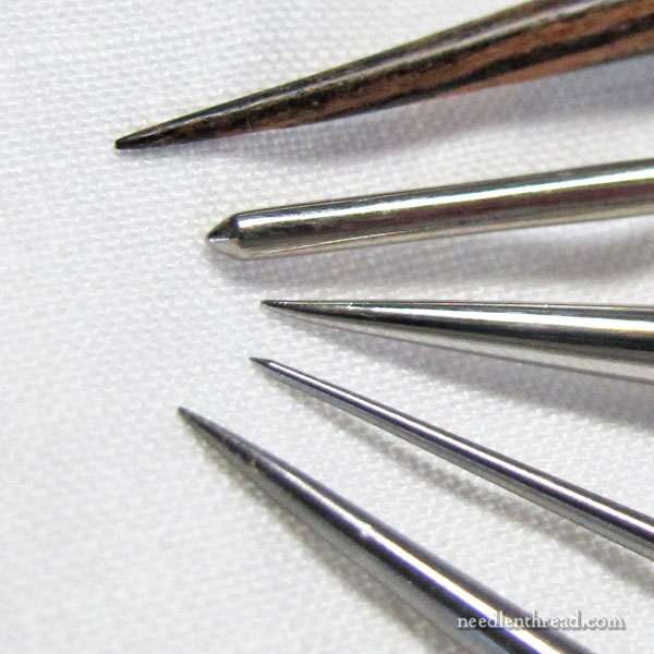 Laying tools for hand embroidery