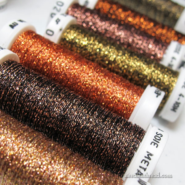 Au Ver à Soie METALLIC THREADS for Hand Embroidery – Sublime Stitching