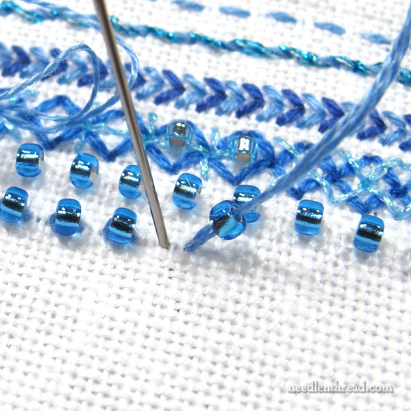 Embroidery with Beads What Threads? –