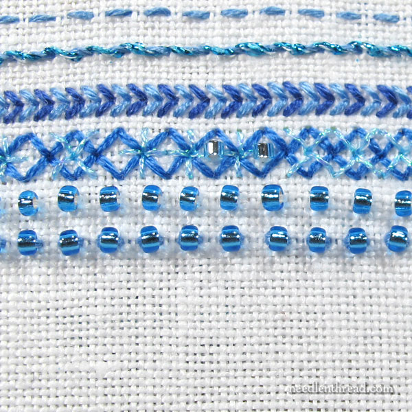 Embroidery with Beads What Threads? –