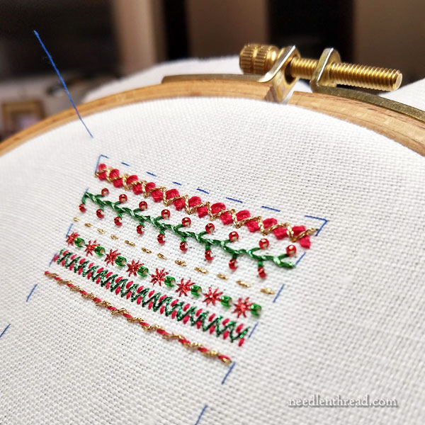 Mini Sampler Christmas Stockings