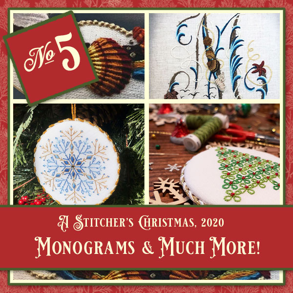 A Stitcher’s Christmas: Monograms & More!