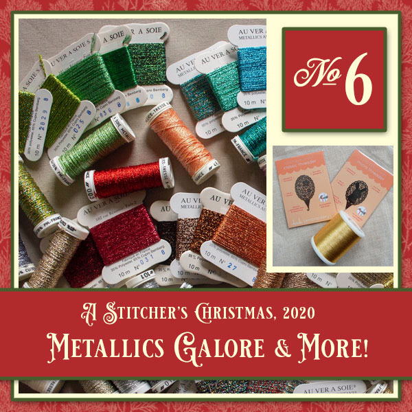 Stitcher's Christmas: Au Ver a Soie Metallics & More
