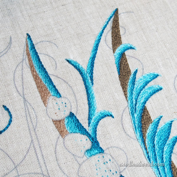 Sea to Stitch Monogram M: color selections
