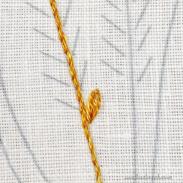 How to embroider wheat five different ways