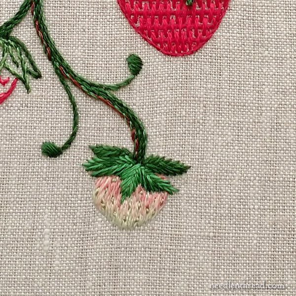 How to Embroider Strawberries - Introduction