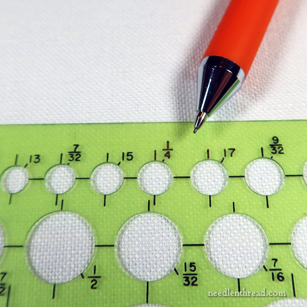 How to Embroider a Ladybug