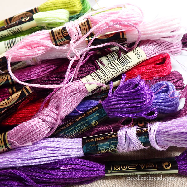 DMC-Equivalent 6-Strand Embroidery Floss Skein 14 Vibrant Violet