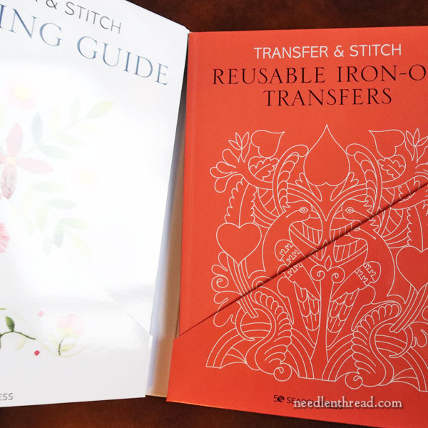 Transfer & Stitch - embroidery design transfers
