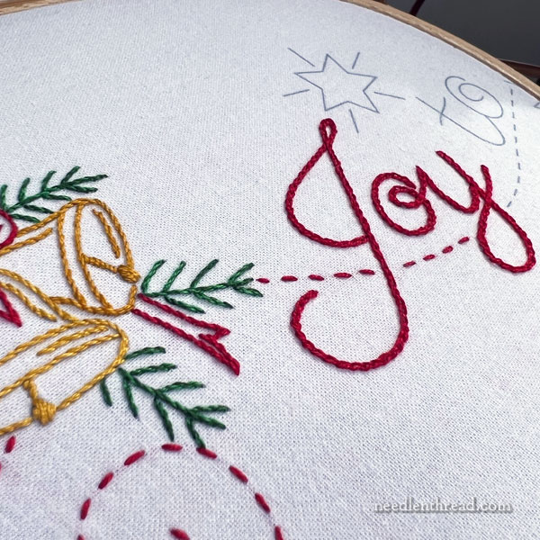 Let It Snow! Snowflake Punch Needle Embroidery Pattern