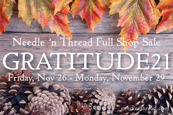 2021 Thanksgiving Weekend Sale on Needle 'n Thread