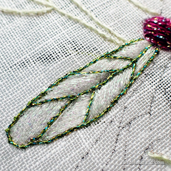 Embroidered Dragonflies: Stitching Tips