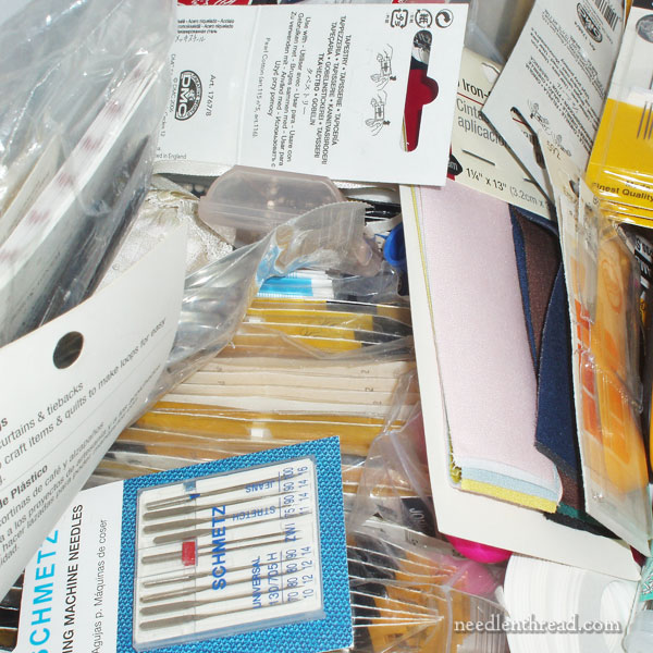 Needlework Organization: Needle Storage
