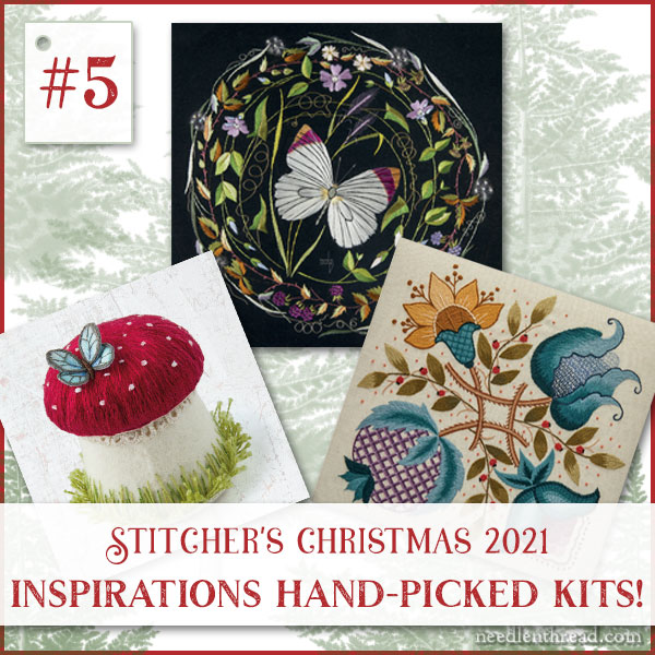 Stitcher's Christmas 5: Embroidery Kits from Inspirations Studios