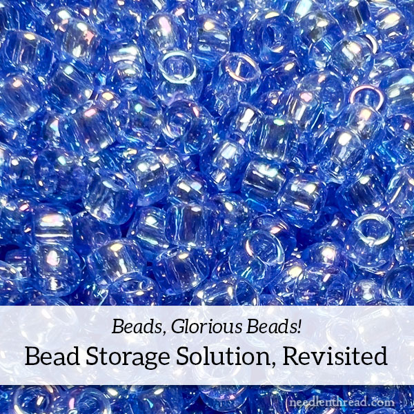 Seed Bead Storage Container, Projects