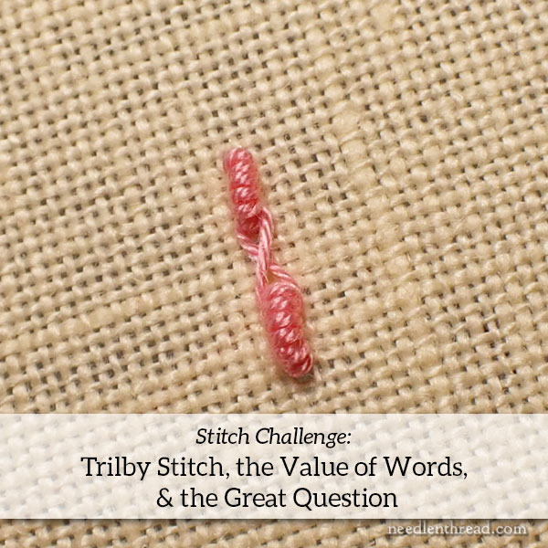 Trilby Stitch Challenge - Results