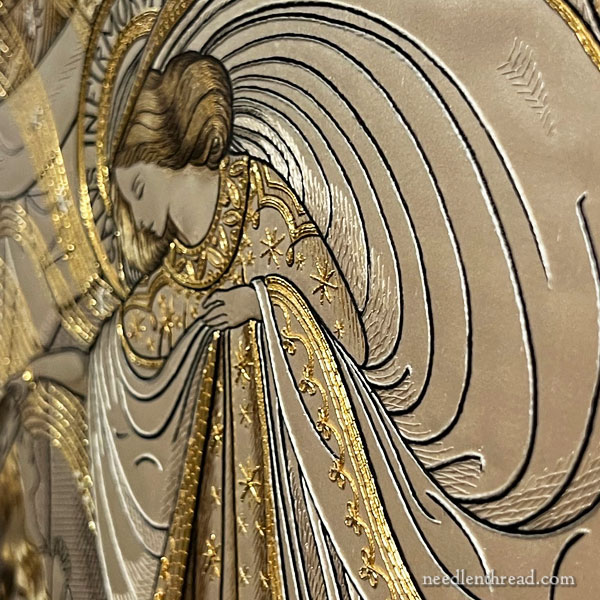 Loreto Embroideries at Anichini Exhibit University of Dayton