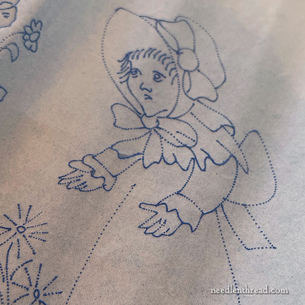 vintage pattern transfers