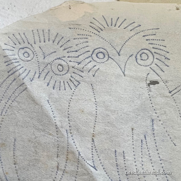 vintage pattern transfers