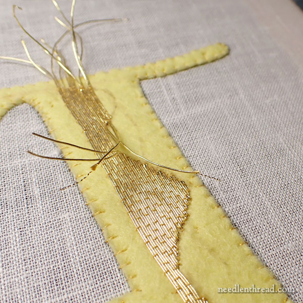 Goldwork on Altar Covers