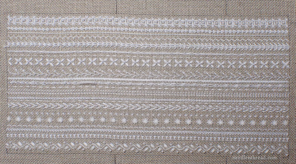 Cotton Quartet 6: The Final Rows on the Sampler Cover