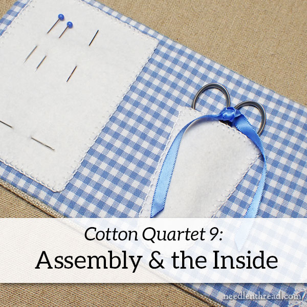 Cotton Quartet tool wallet: Assembly & inside