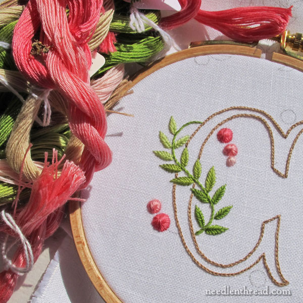 Stitching with Floche - Tips