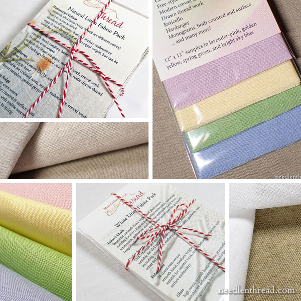 Linen Fabric Sampler Packs