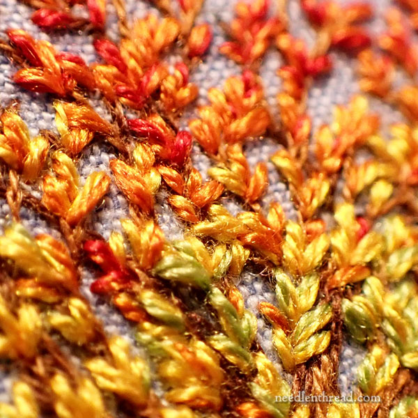 Autumn Fire: Upcoming Stitch Snippet