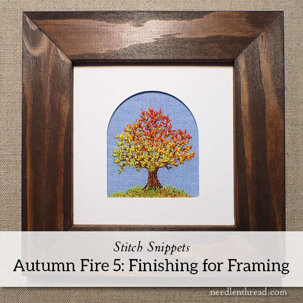 Autumn Fire: Preparing for Framing