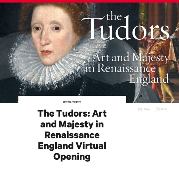 The Met - The Tudors: Art & Majesty in Renaissance England