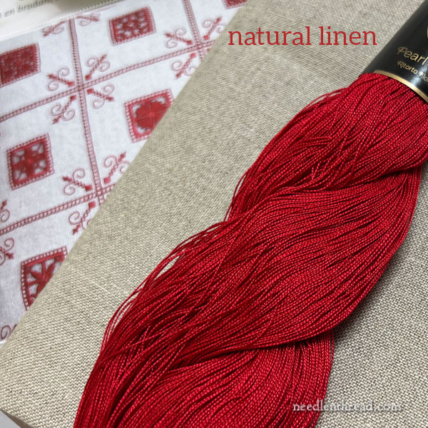 Wash Cloth - Regular - Christmas Trees and Solid Red – Nina's Flying Needle