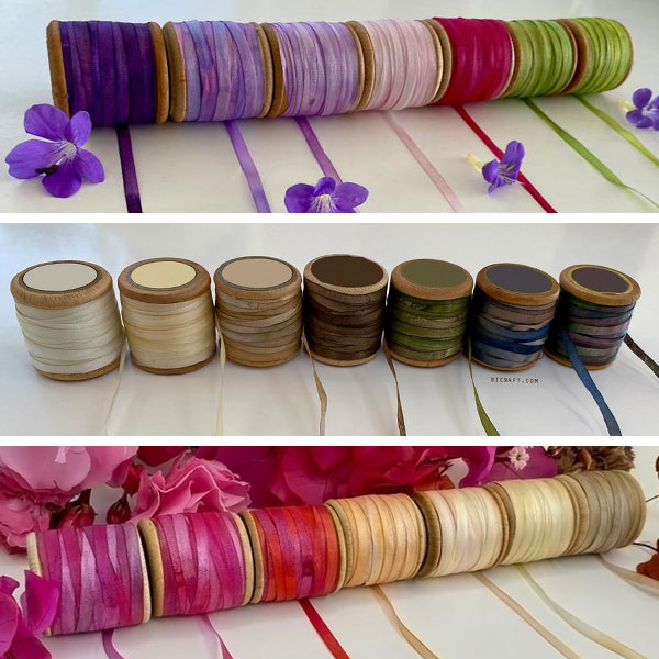 Glorious, Lovely Silk Ribbon Galore! – | Rundhalsshirts